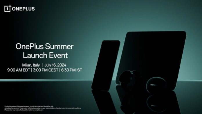 OnePlus Nord 4, Pad 2, Watch 2R, and Nord Buds 3 Pro launching on July 16