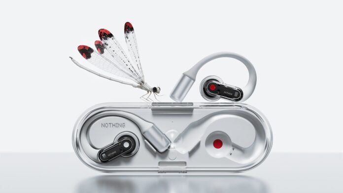 Nothing launches its first open wearable stereo earbuds, the Nothing Ear (open) at $149