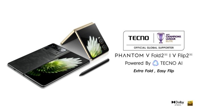 TECNO expands foldable lineup with PHANTOM V Fold2 and PHANTOM V Flip2