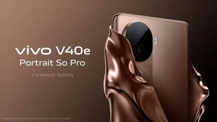 vivo V40e Teaser