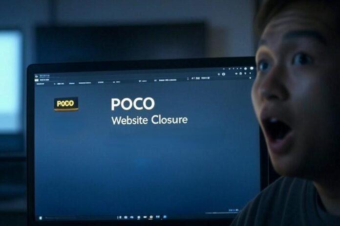 POCO Global website shuts down today