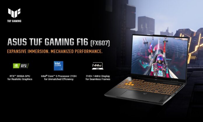 ASUS TUF Gaming F16 2025 (FX607) laptop unveiled in India