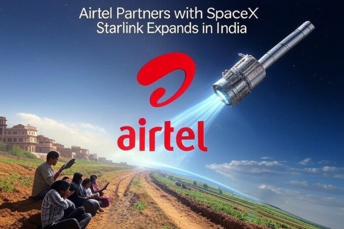 Airtel partners with SpaceX to bring Starlink’s satellite-based internet service to India