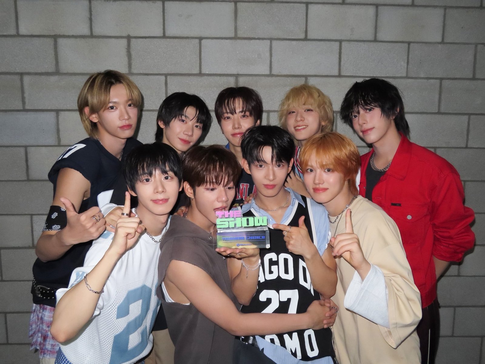 AHOF earns first music show win just one week after debut