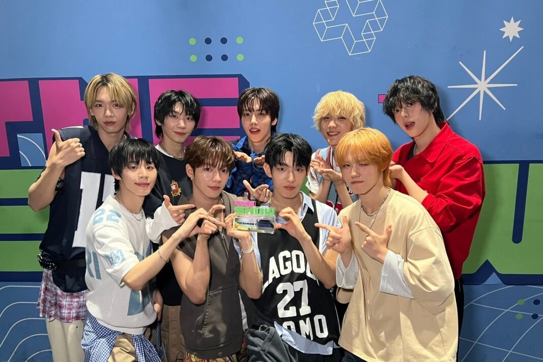 AHOF earns first music show win just one week after debut